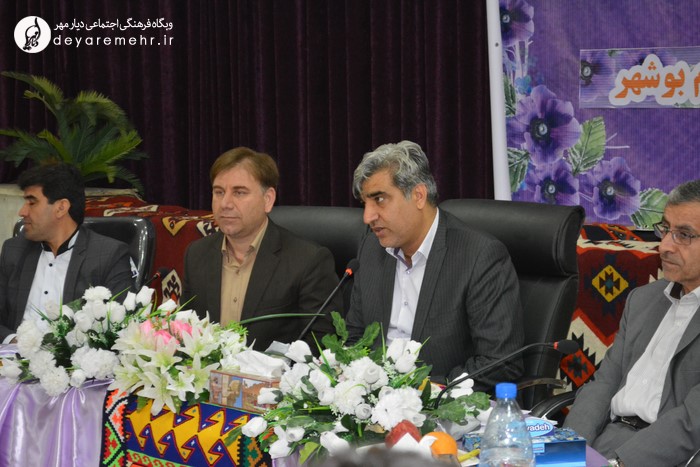 نشست هم اندیشی توسعه روستایی بخش بوشکان با حضور استاندار بوشهر + عکس